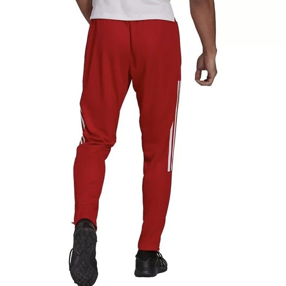 Adidas Tiro 21 Track Pants Joggers GT6841 Red - Picture 2 of 4